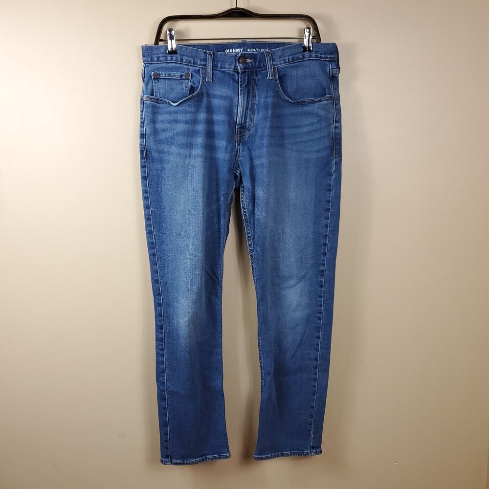 Old Navy Medium Wash Slim Jeans Size 31x30